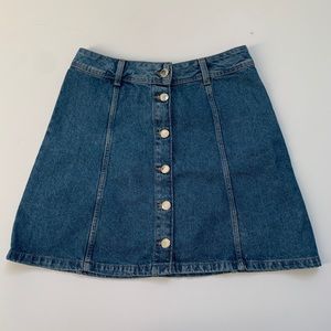 H&M denim skirt